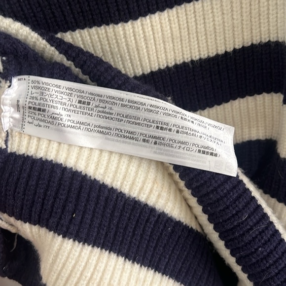 Mango stripped knit sweater - Picture 5 of 5